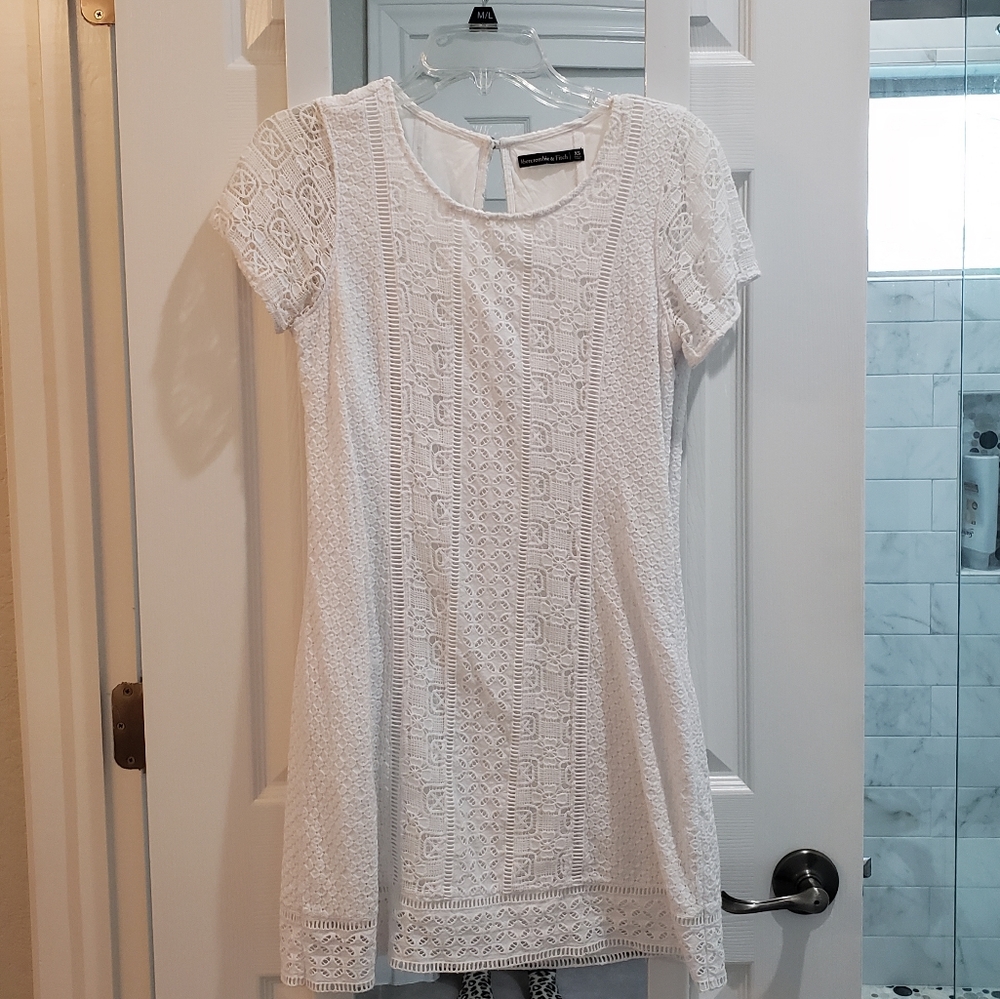 A&F White Dress Size XS